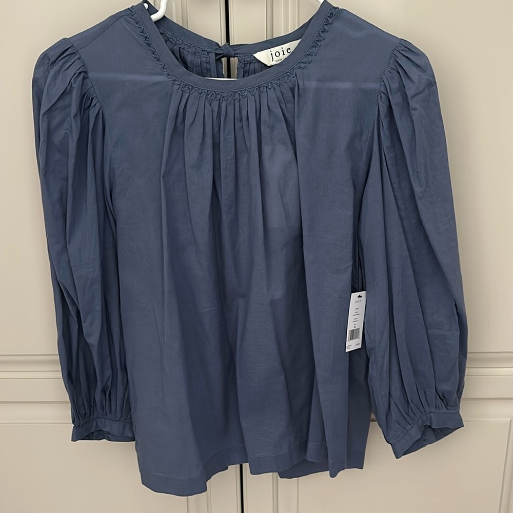 joie Amesy blouse Biuou Blue
